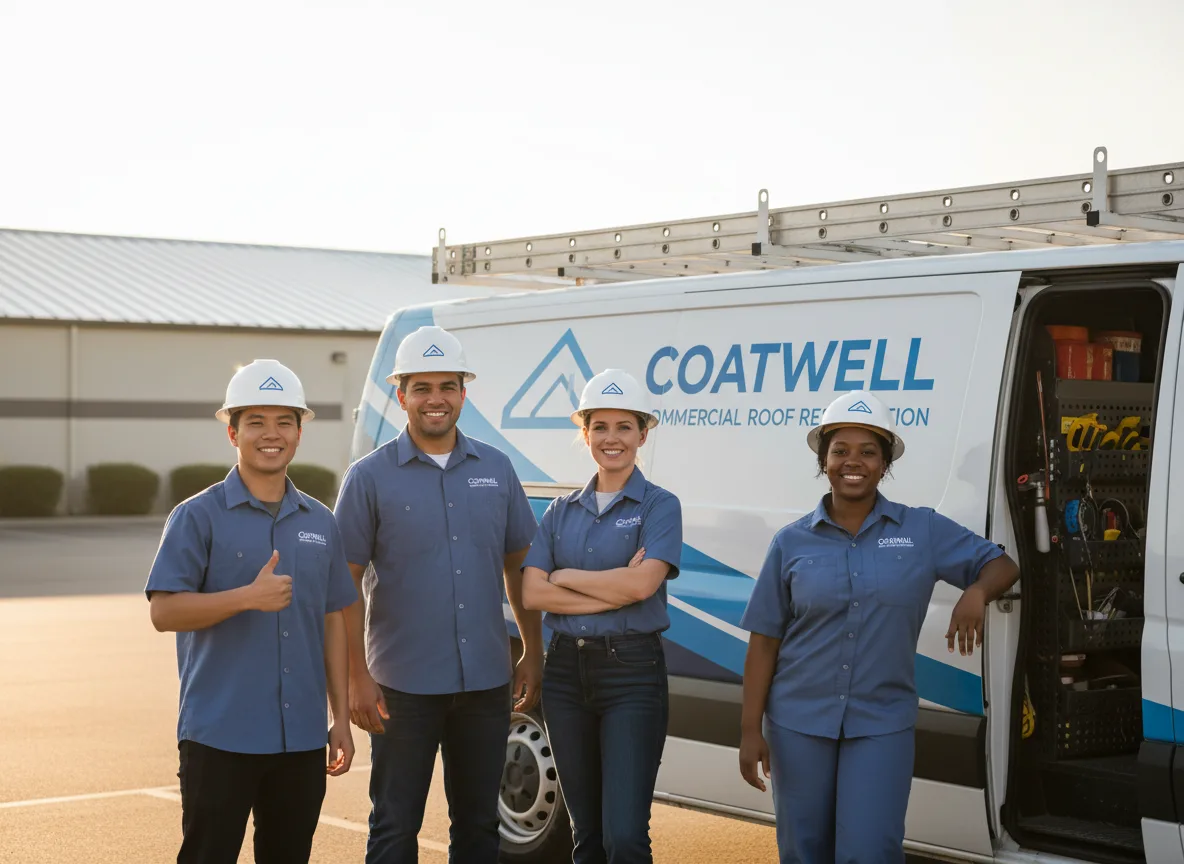 Commercial roof coating company in Neilton, WA